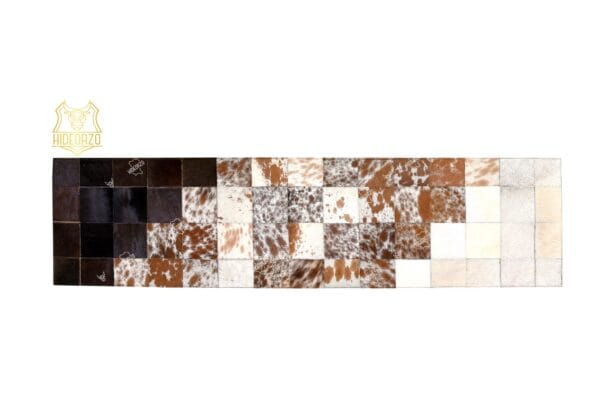 Handcrafted Cowhide Table Runner for Decor by Hideorzo