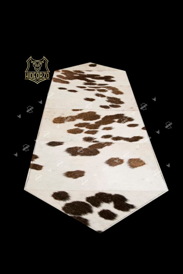 Handcrafted Cowhide Table Runner for Decor by Hideorzo
