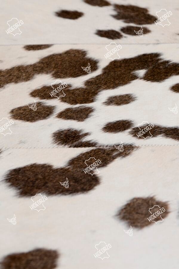 Handcrafted Cowhide Table Runner