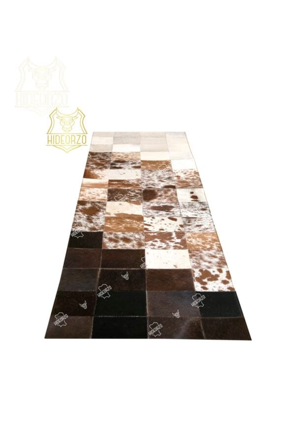 Handcrafted Cowhide Table Runner for Decor by Hideorzo