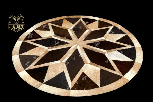Handcrafted Cowhide Rug for Decor by Hideorzo