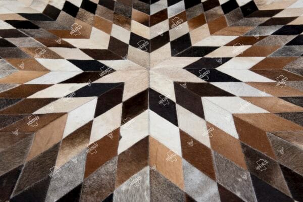 Handcrafted Cowhide Rug for Decor by Hideorzo