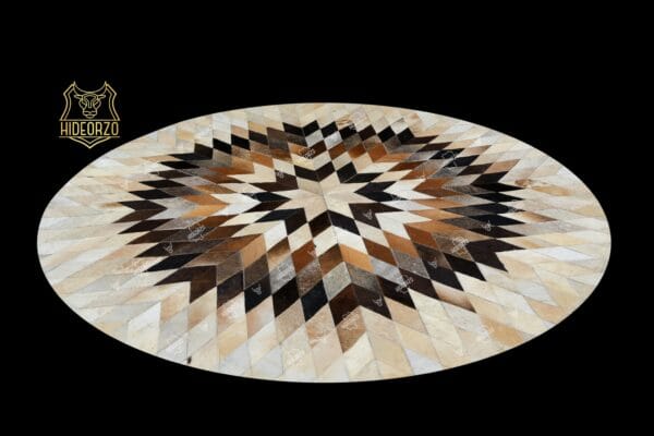 Handcrafted Cowhide Rug for Decor by Hideorzo