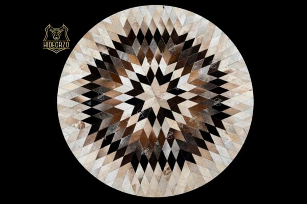 Handcrafted Cowhide Rug for Decor by Hideorzo