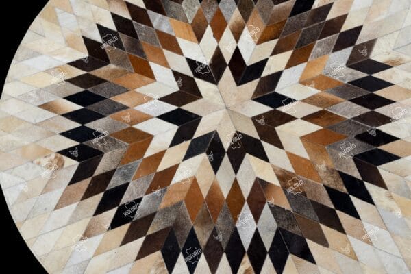 Handcrafted Cowhide Rug for Decor by Hideorzo