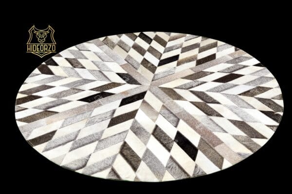 Handcrafted Cowhide Rug for Decor by Hideorzo