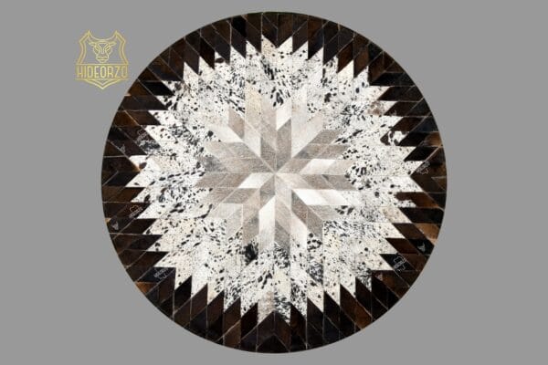Handcrafted Cowhide Rug for Decor by Hideorzo