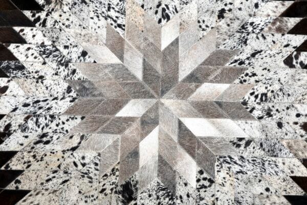 Handcrafted Cowhide Rug for Decor by Hideorzo