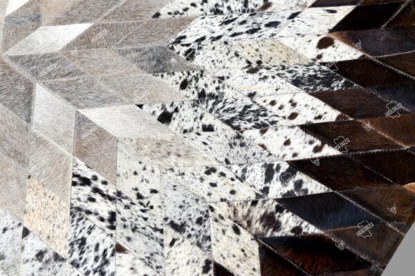 Handcrafted Cowhide Rug for Decor by Hideorzo