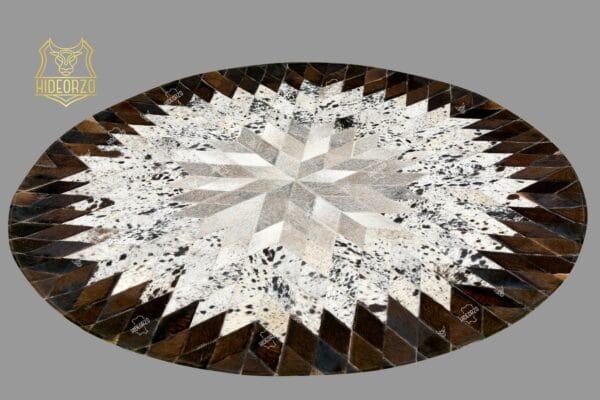 Handcrafted Cowhide Rug for Decor by Hideorzo