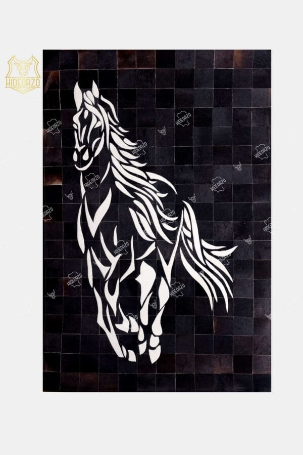 Handcrafted Cowhide Wall Hanging for Decor by Hideorzo