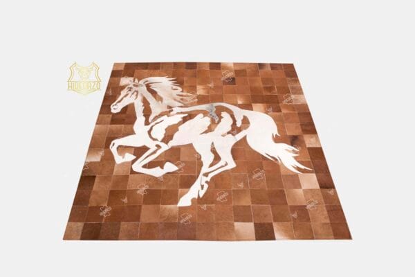 Handcrafted Cowhide Wall Hanging for Decor by Hideorzo