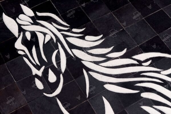 Handcrafted Cowhide Wall Decor by Hideorozo