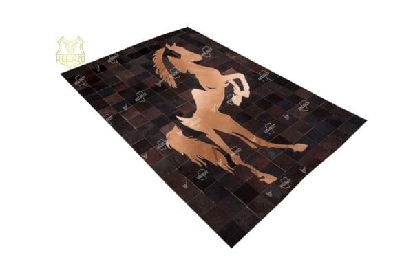 Handcrafted Cowhide Wall Decor by Hideorzo