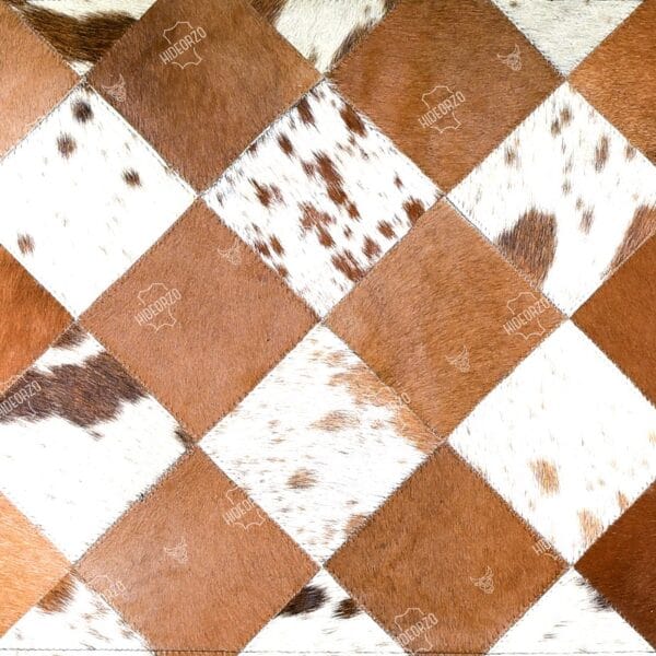 Handcrafted Cowhide Table Runner for Decor by Hideorzo