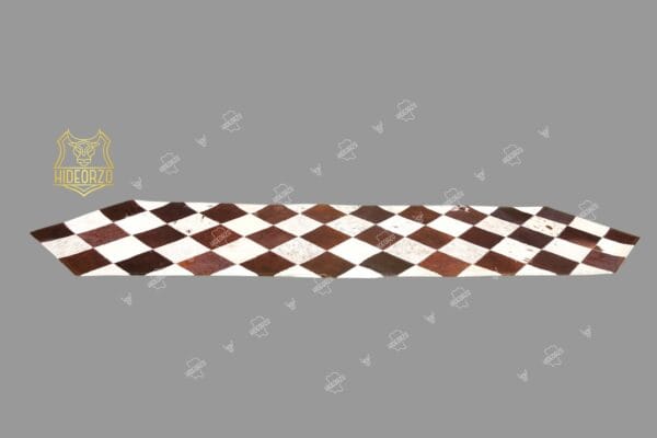 Handcrafted Cowhide Runner for Décor by Hide