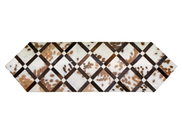 Handcrafted Cowhide Table Runner for Decor by Hideorzo