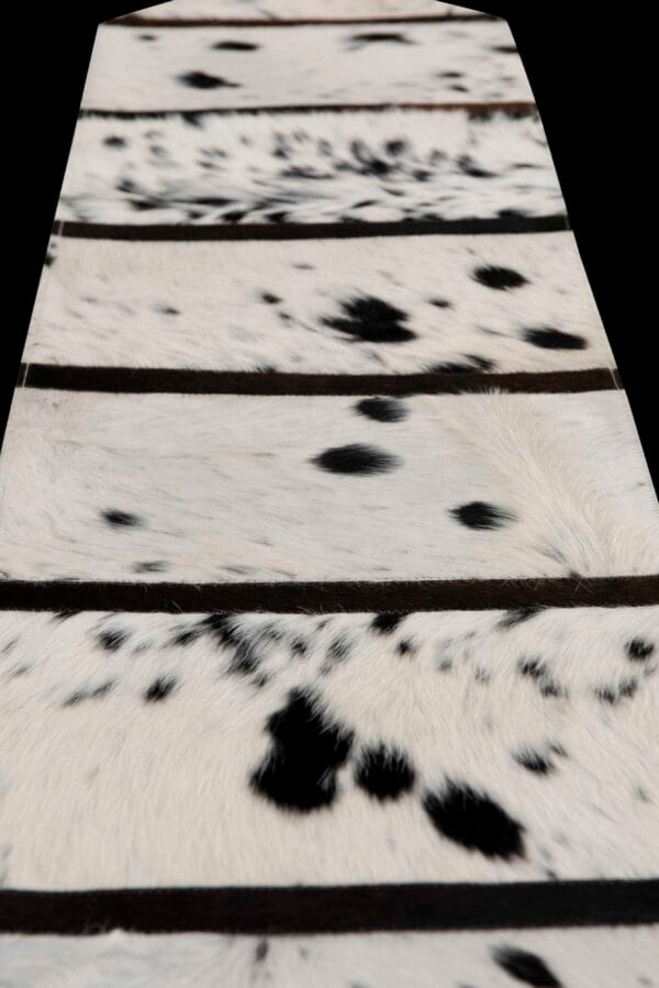 Handcrafted Cowhide Table Runner for Decor by Hideorzo