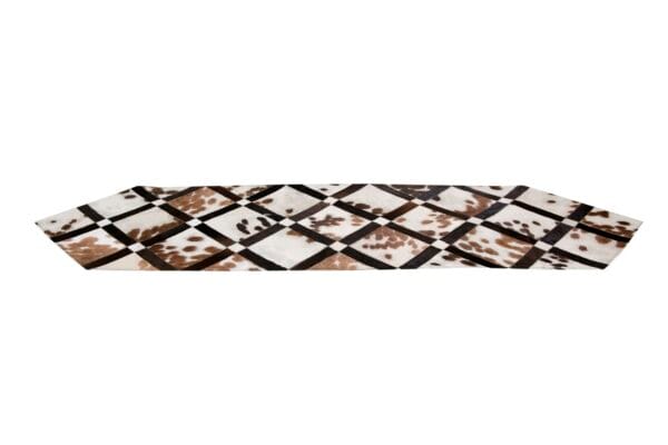Handcrafted Cowhide Table Runner for Decor by HIdeorzo