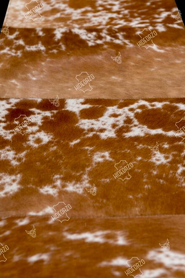 Handcrafted Cowhide Table Runner for Decor by Hideorzo