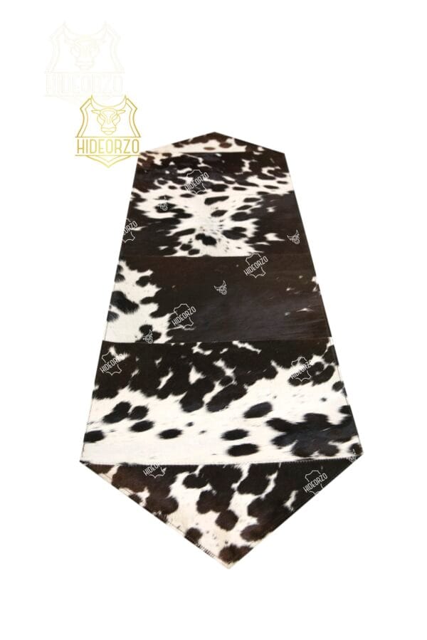 Handcrafted Cowhide Table Runner for Decor by Hideorzo