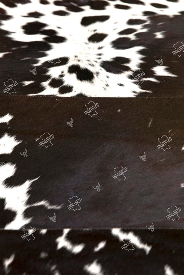 Handcrafted Cowhide Table Runner