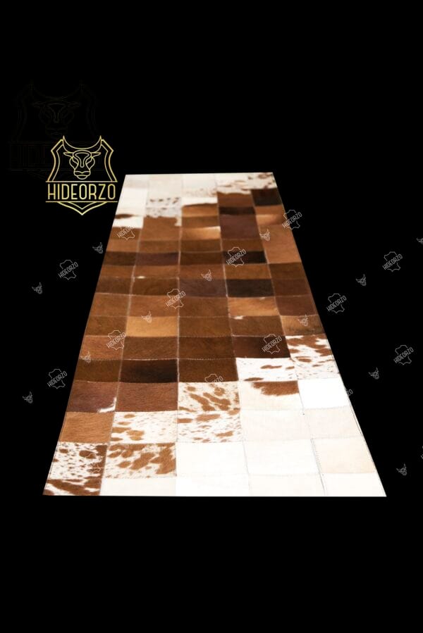 Handcrafted Cowhide Table Runner for Decor by Hideorzo
