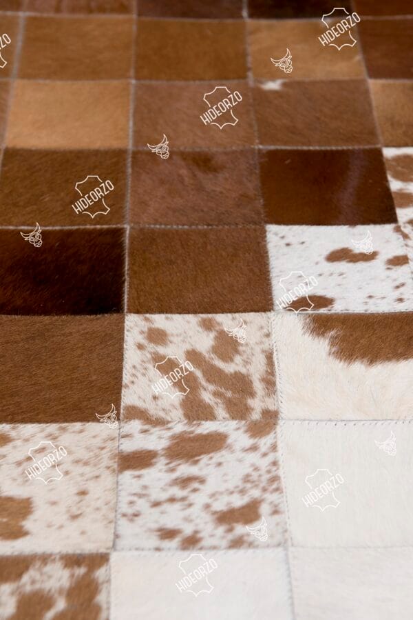 Handcrafted Cowhide Table Runner for Decor by Hideorzo