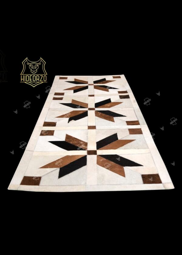 Handcrafted Cowhide Runner for Décor by Hideorzo