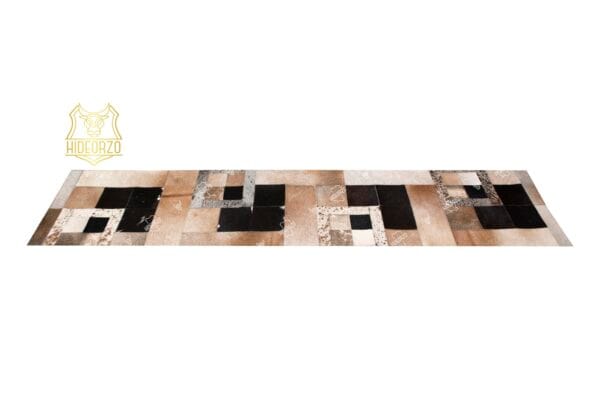Handcrafted Cowhide Table Runner for Decor by Hideorzo