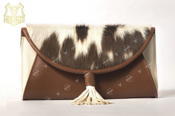 Original Cowhide Leather Ladies Purse by Hideorzo